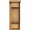 Ekena Millwork Newport Rough Sawn Corbel w/Backplate, Western Red Cedar, 6"W x 8"D x 16"H COR06X08X16NEW01RWR - alternate 4